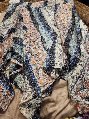 Joe B Lace Handkerchief Skirt Women's Sz Large